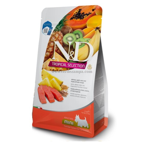 Farmina N&d Dog Secco Tropical Adult Mini Salmone Kg 1,5 - immagine 3