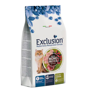 Exclusion Cat Secco Mediterraneo Sterilized Pollo