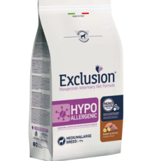 Exclusion Dog Secco Diet Hypoallergenic Med/large Coniglio E Patate Kg 2
