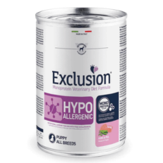 Exclusion Dog Umido Lattina Diet Hypoallergenic Gr 400 - PUPPY MAIALE