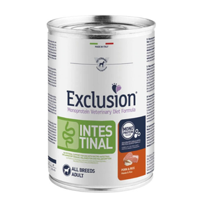 Exclusion Dog Umido Lattina Diet Intestinal Maiale E Riso