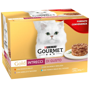 Gourmet Gold Multipack Intrecci Gr 85 Pz 24