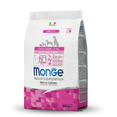 Monge Dog Secco Puppy Extra Small Pollo Gr 800