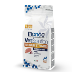 Monge Dog Secco Vetsolution Urinary Struvite Maiale 12 Kg