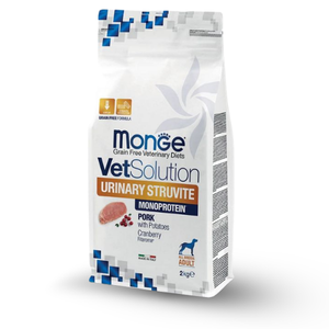 Monge Dog Secco Vetsolution Urinary Struvite Maiale 2 Kg