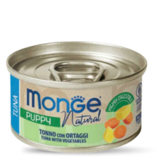 Monge Dog Umido Lattina Gr 95 - PUPPY TONNO ORTAGGI