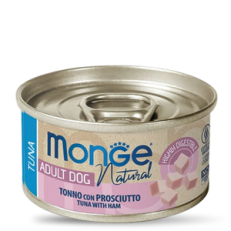 Monge Dog Umido Lattina Gr 95 - ADULT TONNO PROSCIUTTO