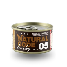 Natural Code Dog Umido Lattina Gr 90 - 05 AGNELLO VERDURE