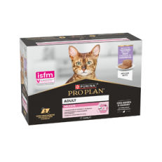 Proplan Cat Umido Busta Multipack Delicate Tacchino Salsa 10x85 Gr