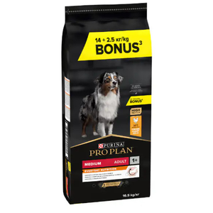 Proplan Dog Secco Adult Medium Pollo Balance Kg 14+2,5 Kg