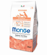 Monge Dog Secco Puppy All Breeds Salmone
