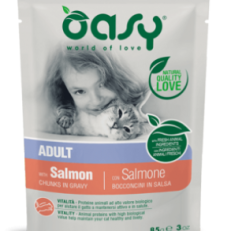Oasy Cat Busta Adult Salsa Gr 85 - SALMONE