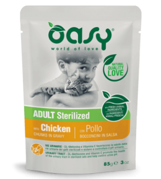 Oasy Cat Busta Adult Sterilized Salsa Gr 85