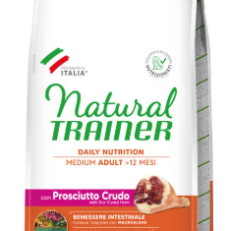 Trainer Natural Dog Adult Medium Prosciutto - KG 12