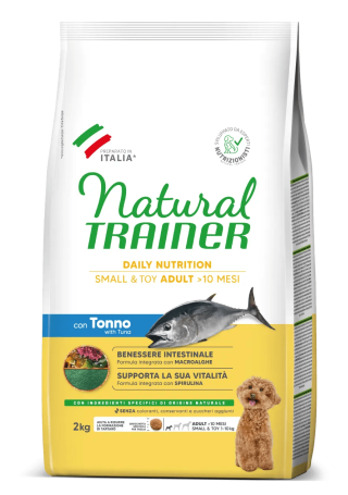 Trainer Natural Dog Adult Small/toy Tonno
