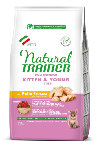 Trainer Natural Cat Kitten Pollo