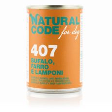 Natural Code Dog Umido Lattina Gr 400 - 407 SELVAGGINA E CASTAGNE