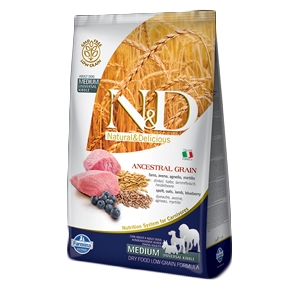 Farmina N&D Dog Secco Adult Med/maxi Ancestral Agnello Mirtillo - KG 2,5