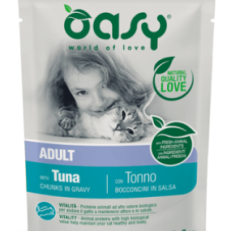 Oasy Cat Busta Adult Salsa Gr 85 - TONNO