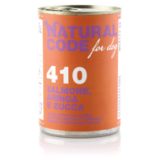 Natural Code Dog Umido Lattina Gr 400 - 410 SALMONE,ARINGA E ZUCCA