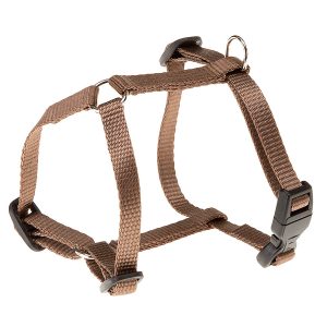 Ferplast Pettorina Nylon H Champion Xs - MARRONE