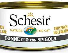 Schesir Cat Umido Completo Lattina - TONNETTO SPIGOLA JELLY GR 85 CF 24