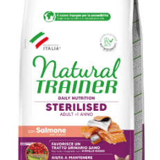 Trainer Natural Cat Sterilized Salmone - KG 10