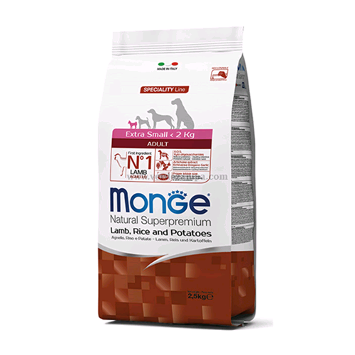 Monge Dog Secco Adult Extra Small Agnello - immagine 3