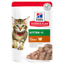 Cat Umido Busta Kitten Gr 85 - **HILL'S TACCHINO