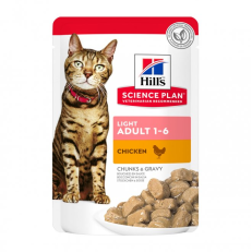 Cat Umido Busta Adult Gr 85 - **HILL'S LIGHT POLLO