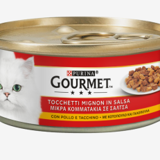 Gourmet Red Tocchetti Mignon Gr 195 - POLLO TACCHINO