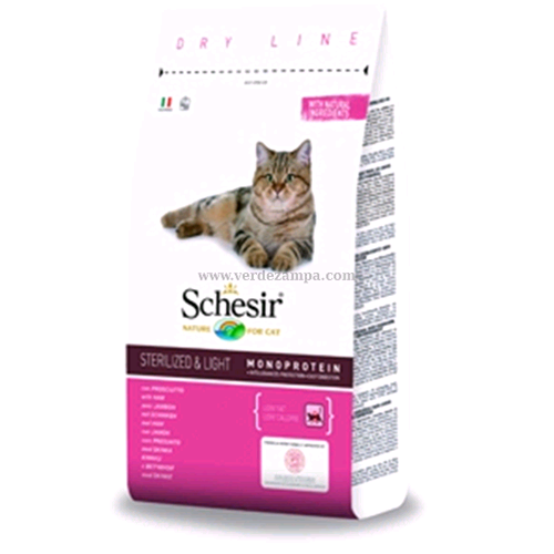 Schesir Cat Secco Adult Sterilized Prosciutto - immagine 3