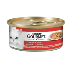 Gourmet Red Fettine Gr 195 - SALMONE SPINACI