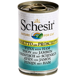 Schesir Cat Umido Lattina - TONNO PROSCIUTTO GR 140