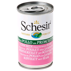 Schesir Cat Umido Lattina - POLLO PROSCIUTTO GR 140*