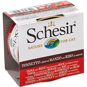Schesir Cat Umido Completo Lattina - TONNETTO MANZO BRODO GR 85 CF 12