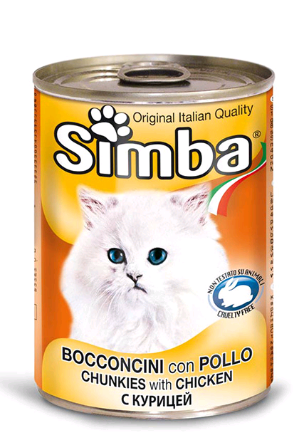 Simba Cat Umido Lattina Bocconcini Gr 400