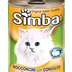 Simba Cat Umido Lattina Bocconcini Gr 400 - CONIGLIO