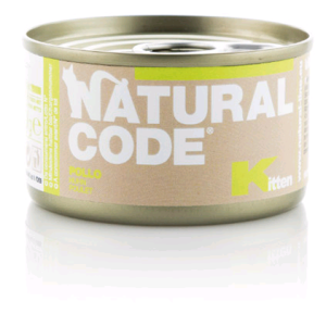 Natural Code Cat Umido Lattina Kitten Gr 85