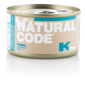 Natural Code Cat Umido Lattina Kitten Gr 85 - TONNO