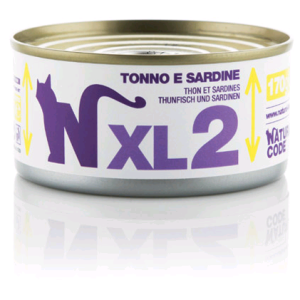 Natural Code Cat Umido Lattina Xl - 02 TONNO E SARDINE GR 170