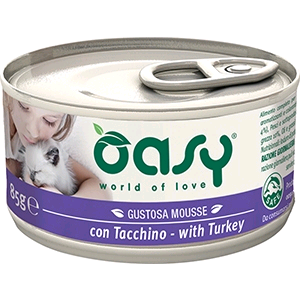 Oasy Cat Mousse Gr 85 - TACCHINO