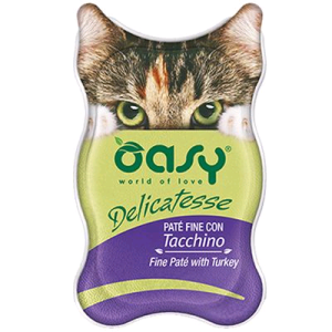 Oasy Cat Delicatesse Gr 85 - TACCHINO