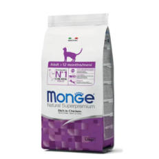 Monge Cat Secco Adult Pollo - KG 1,5