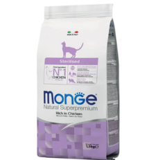 Monge Cat Secco Sterilized Pollo