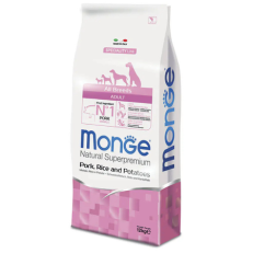 Monge Dog Secco Adult All Breeds Maiale - KG 12