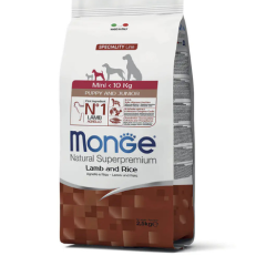 Monge Dog Secco Puppy Mini Agnello