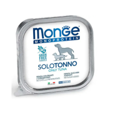 Monge Dog Umido Vaschetta Solo Gr 150 - TONNO