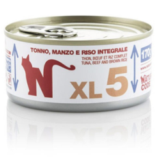 Natural Code Cat Umido Lattina Xl - 05 TONNO, MANZO E RISO INTEGRALE GR 170