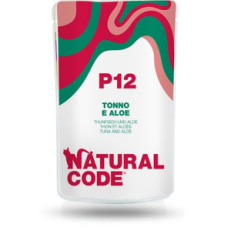 Natural Code Cat Umido Busta Gr 70 - 12 TONNO ALOE